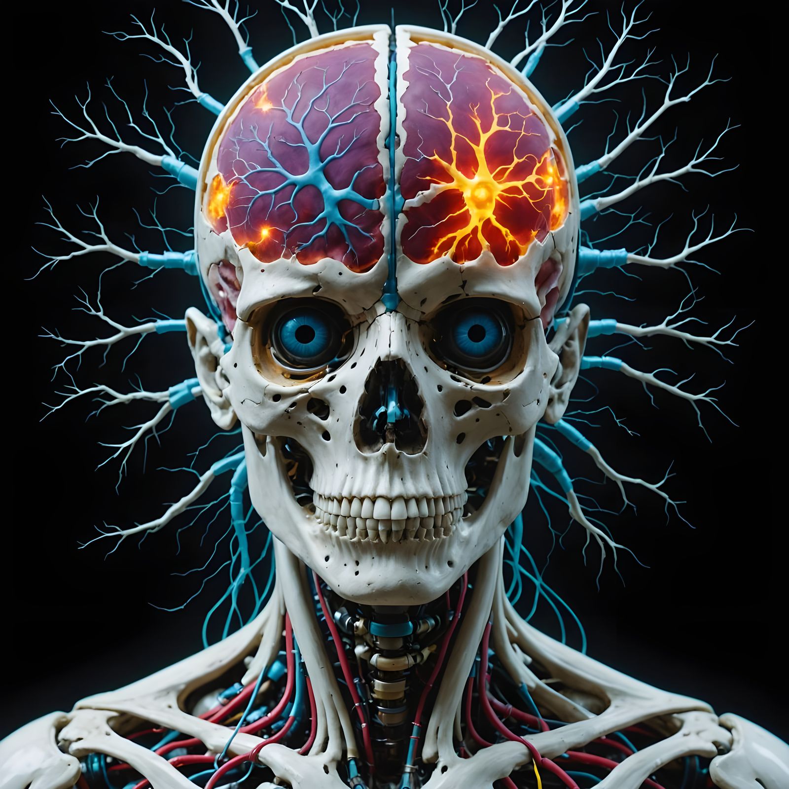 Neurological Synesthesia in Vibrant Chromatic Display
