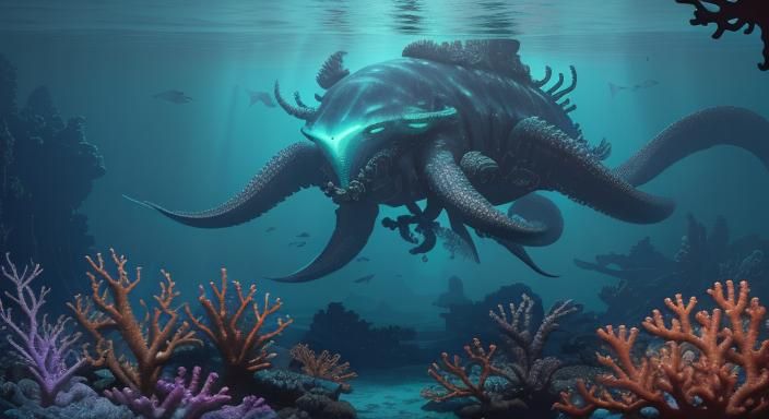 G.I. Joe -Octopus submarine, "Hail Hidra"