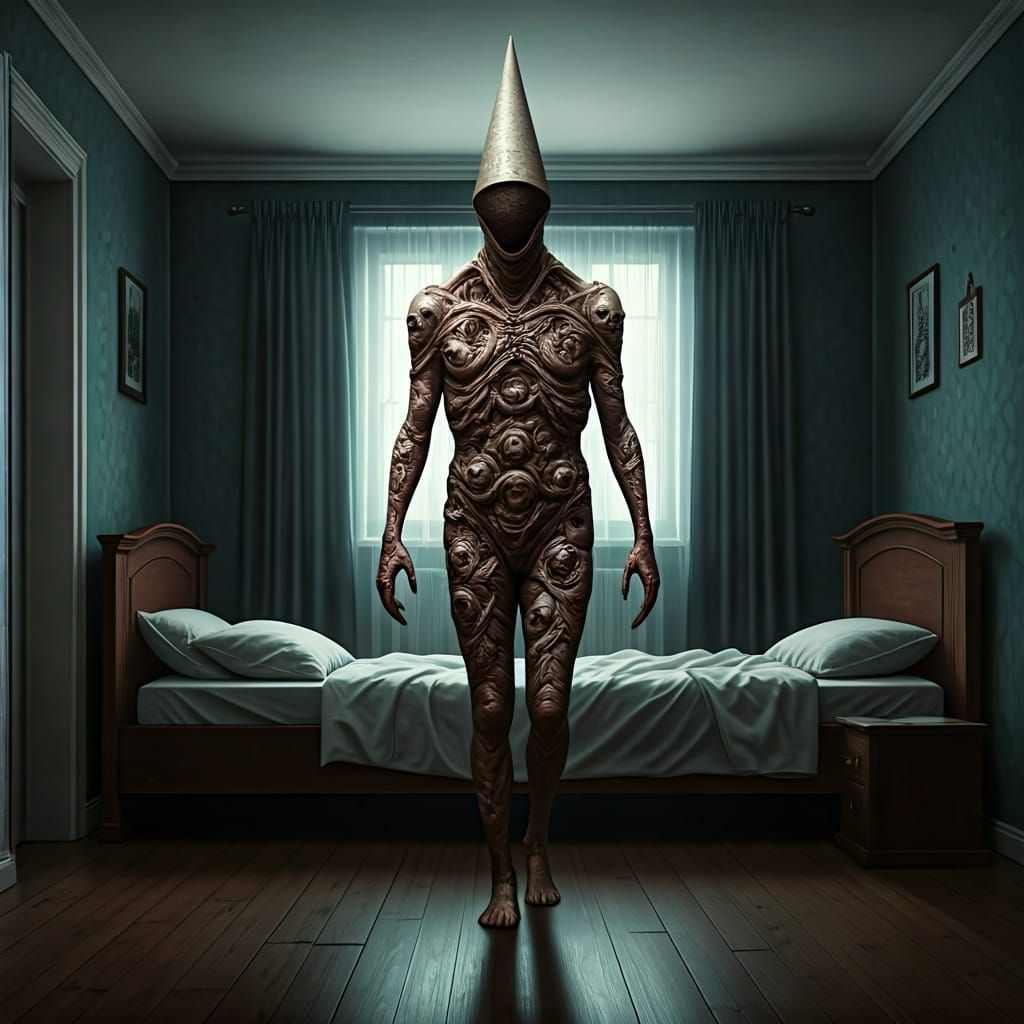 Terrifying Faceless Creature Walks Towards You