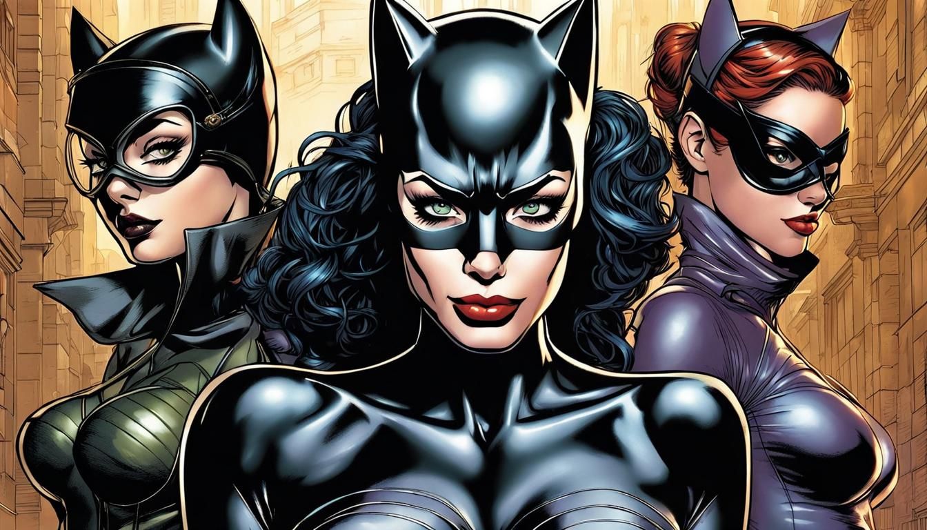 DC Comics Women: Comic Book Anime Art