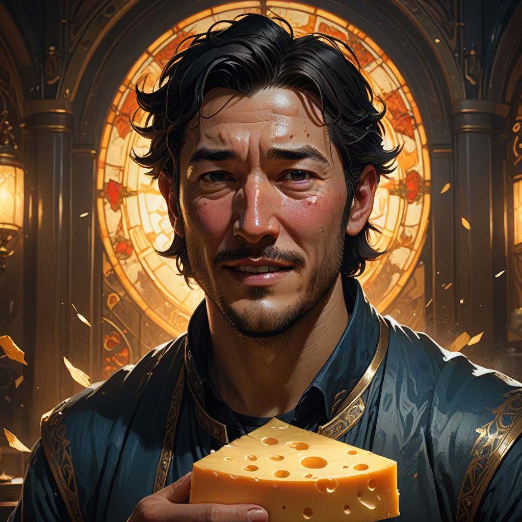 Markiplier Marvels at a Slice of Cheese in Hyper-Realistic D...