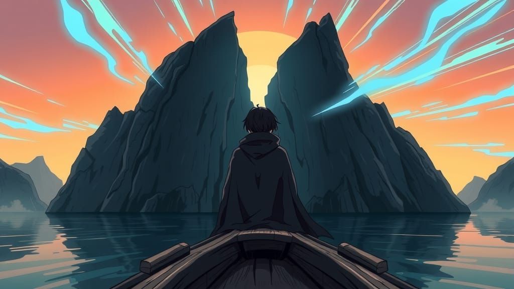 Storm Chaser on Weathered Canal Boat