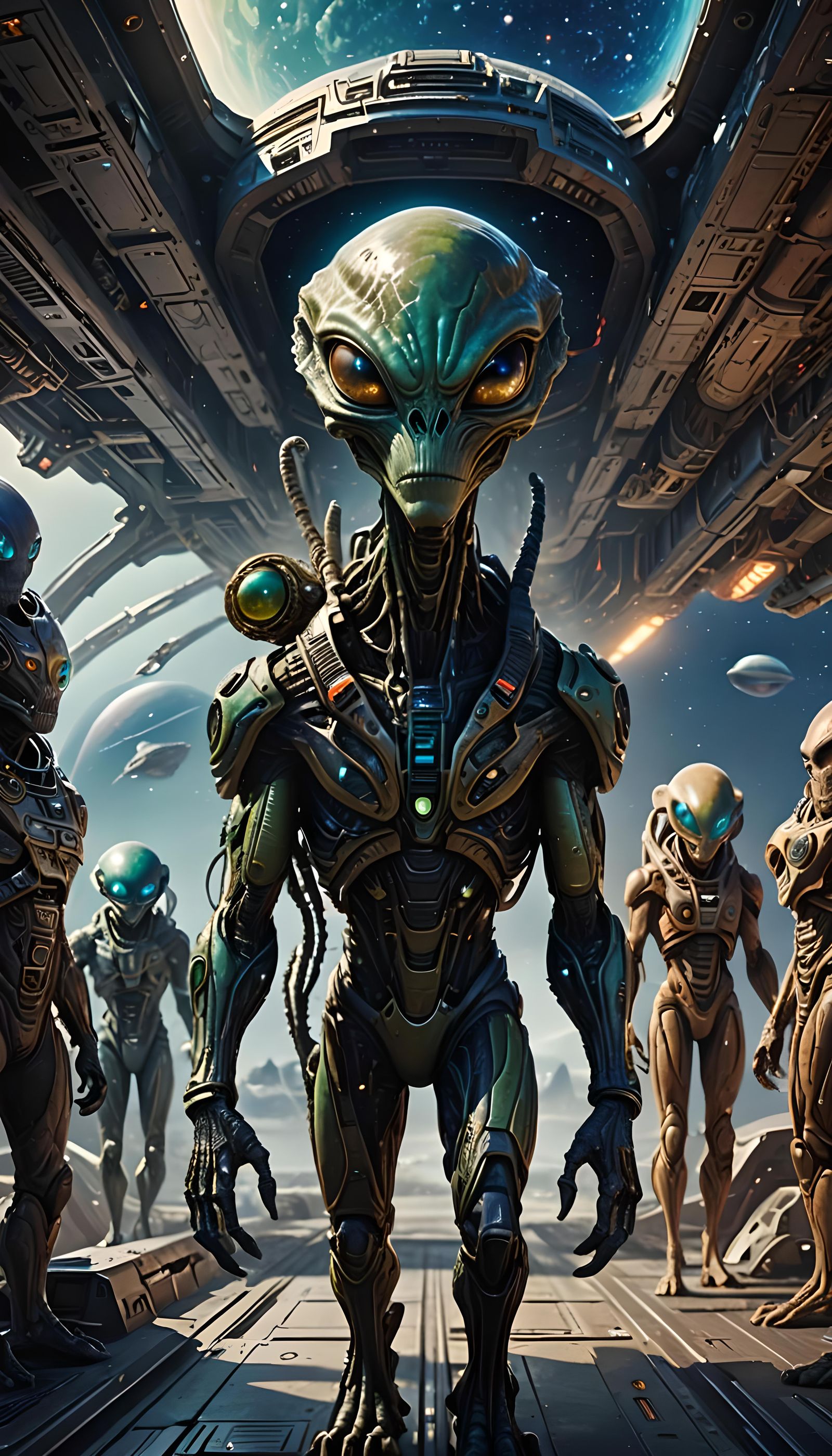 Group of Aliens