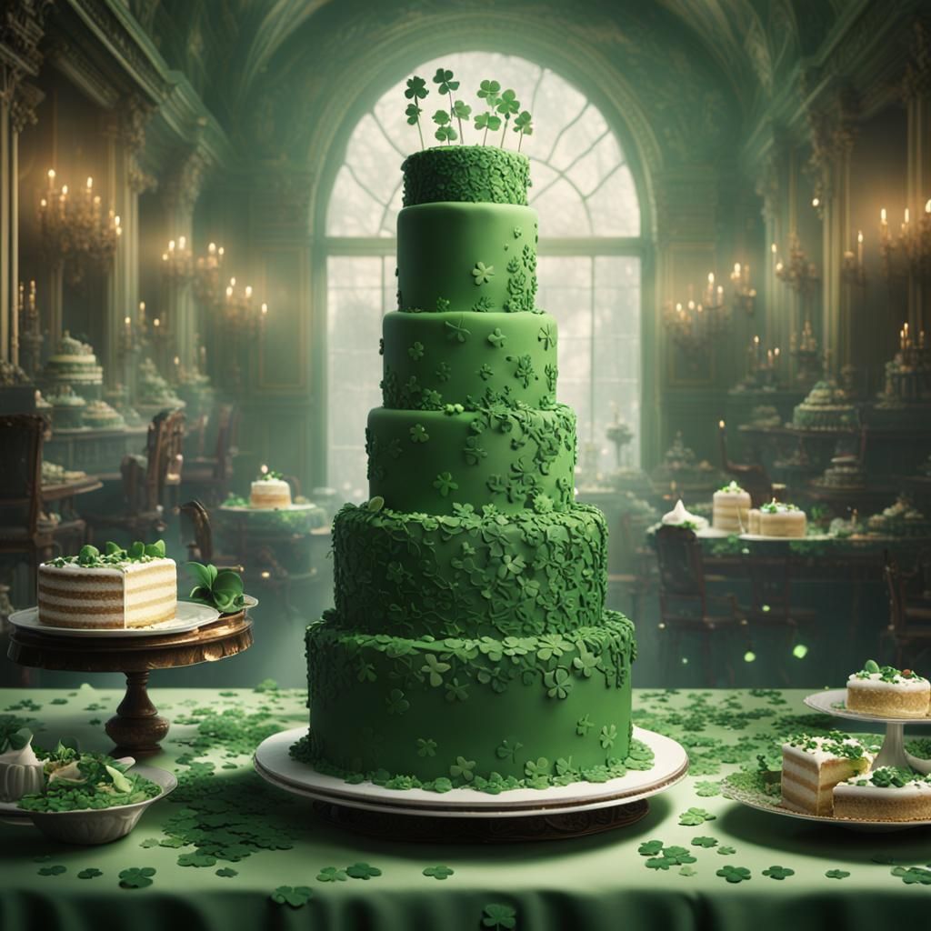 Shamrock Cake