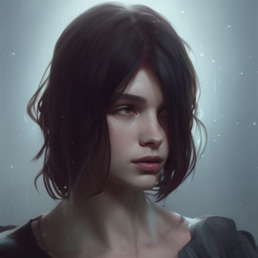 Detailed Portrait with Dynamic Lighting