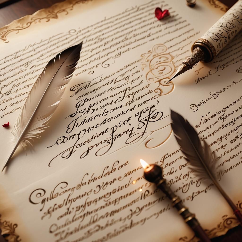 Esoteric cursive handwriting