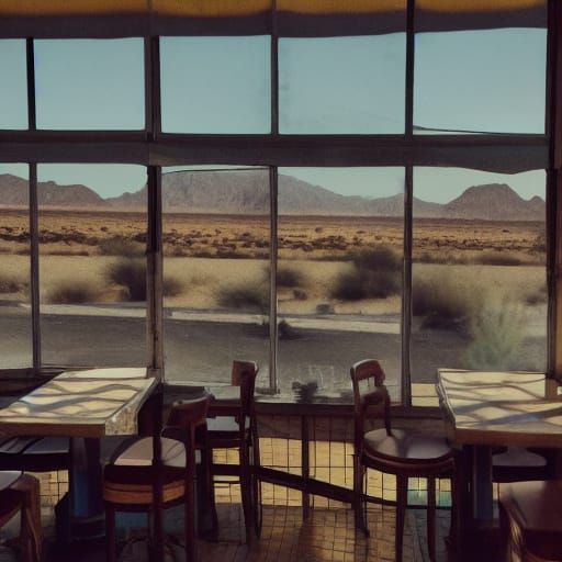 Desert Road from Vegas to Nowhere