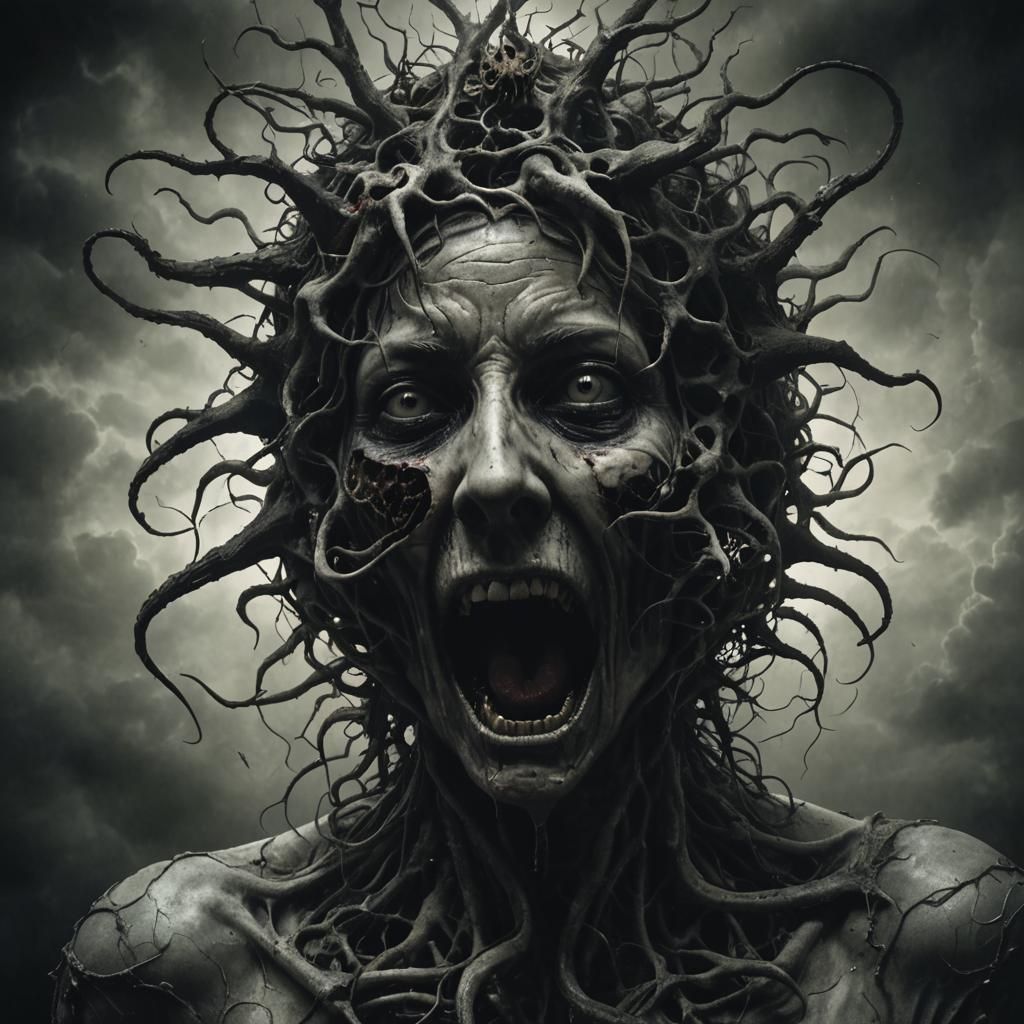 Surreal Grimdark Emanation of a Devouring Mother