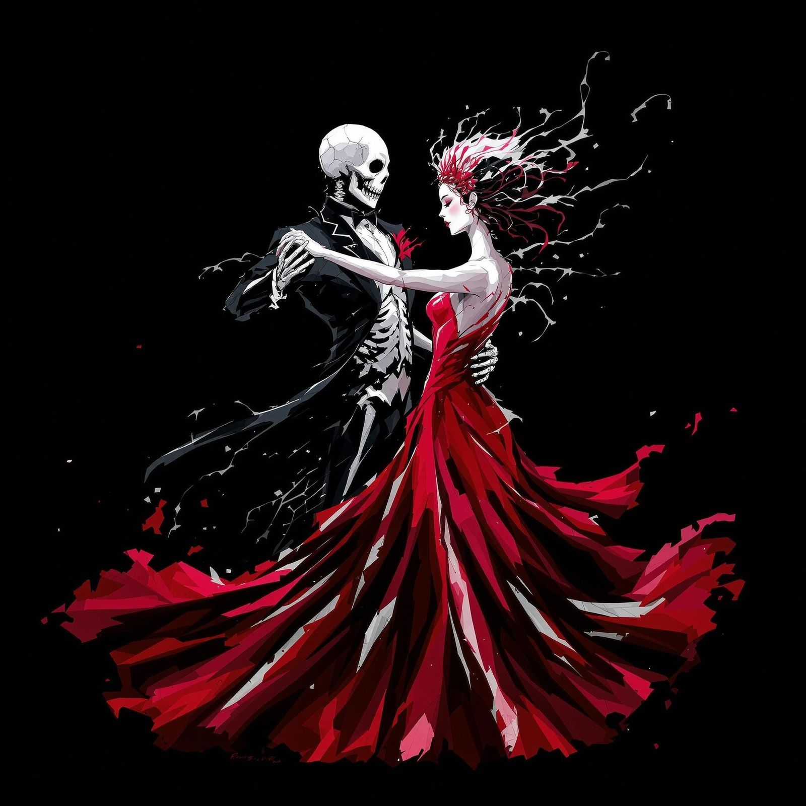 Skeletal Waltz in Elegant Decay