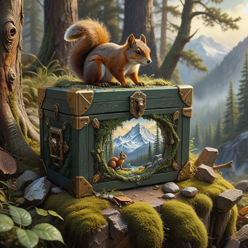 Mountain Man's Whimsical Treasure Trove