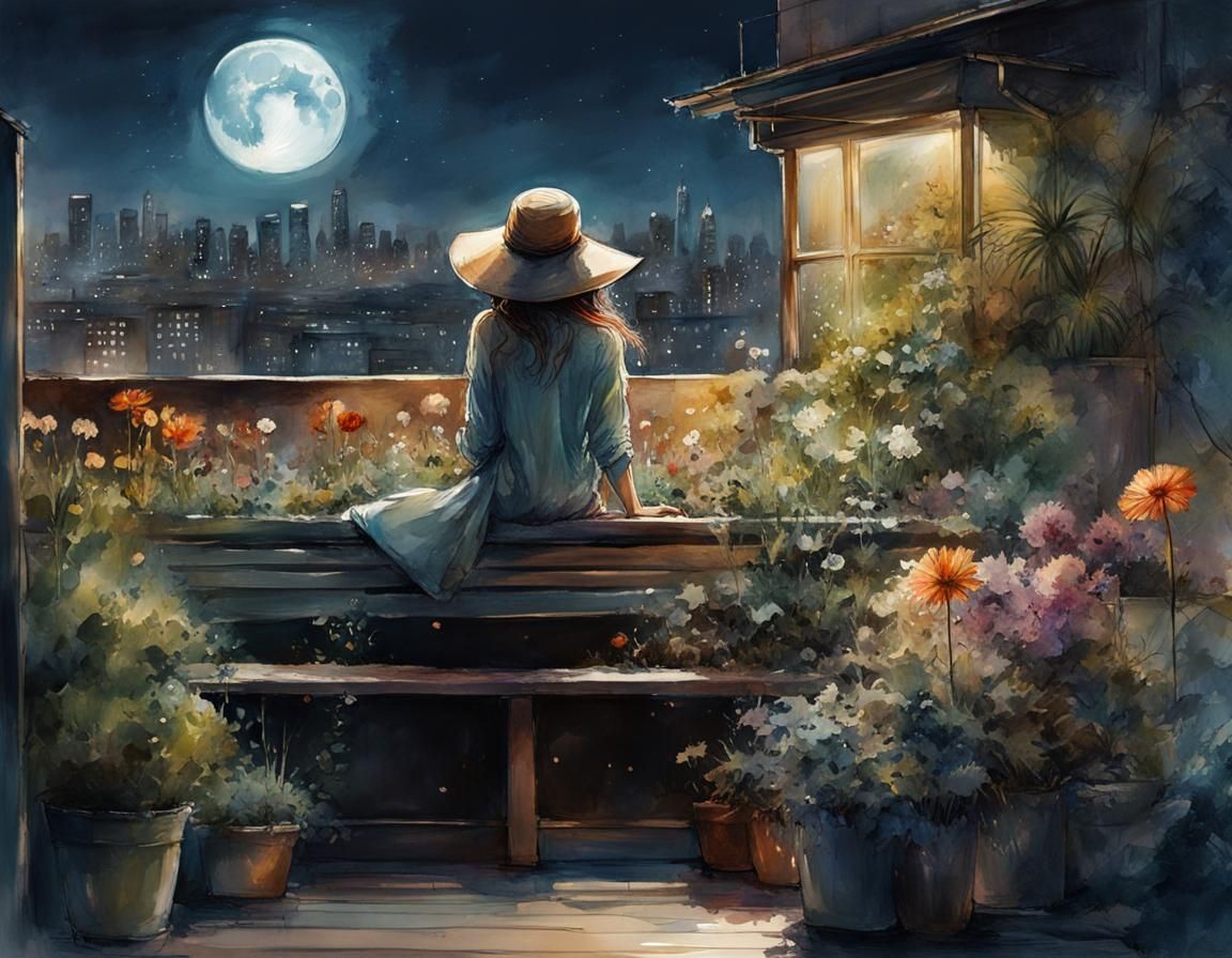 Secret Rooftop Garden