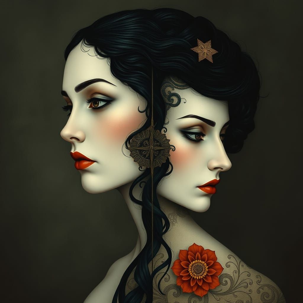 Double-Faced Siren in Victorian Mystery