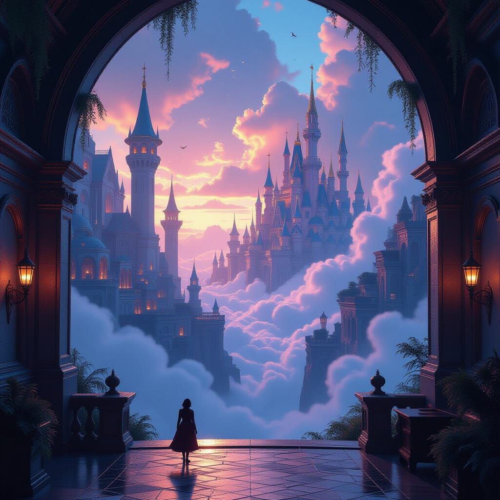 Magical World Blurs Reality and Dreams in Cinematic Style