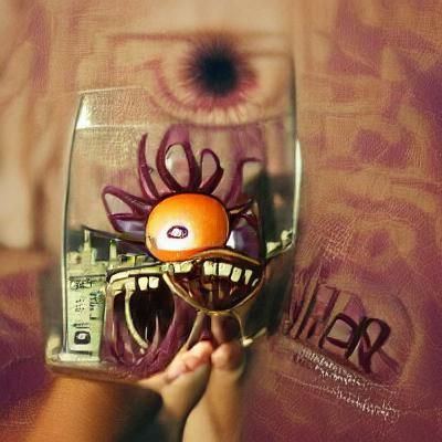 Menacing Beholder Monster Generated by AI