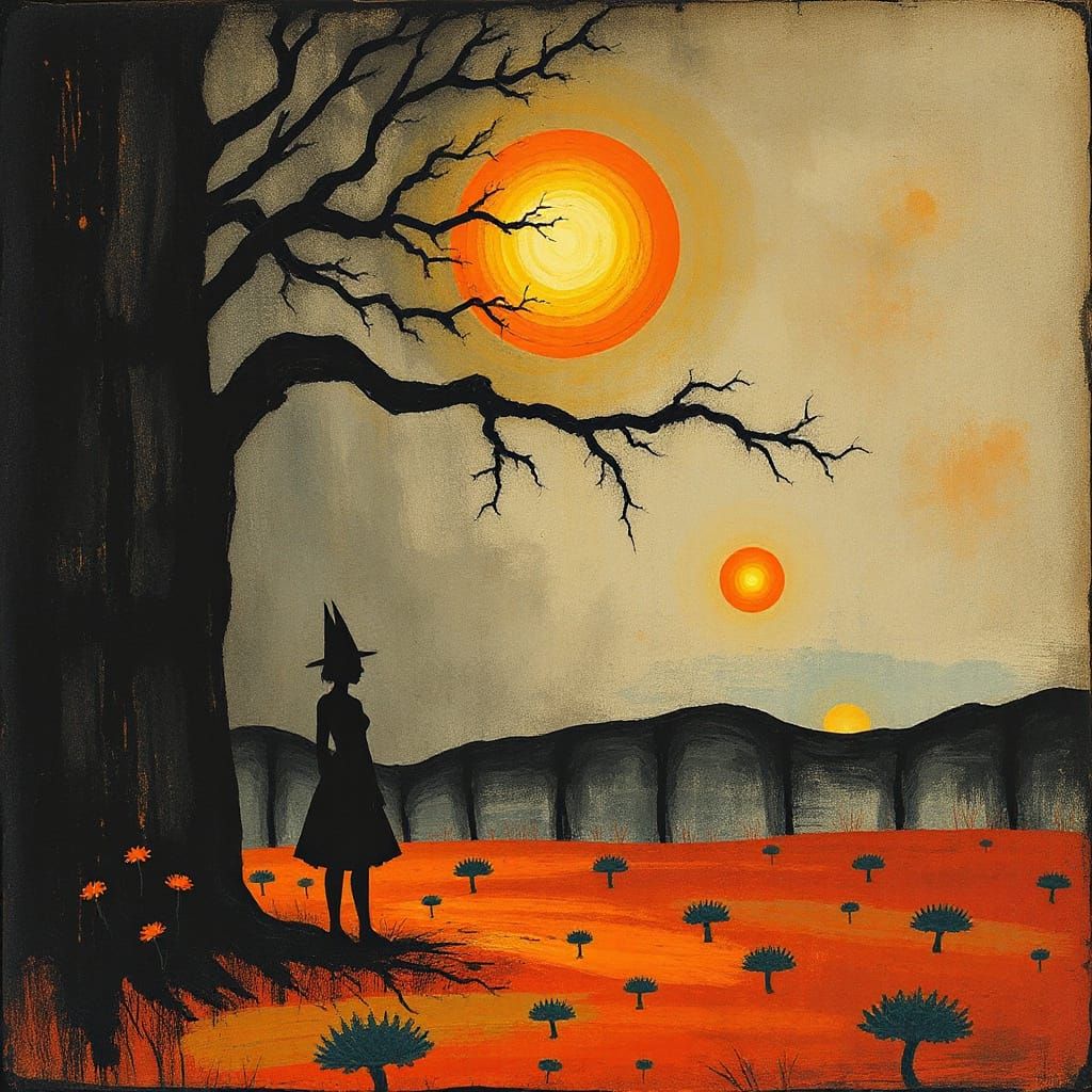 Fairytale Good and Evil in Modernist Styles