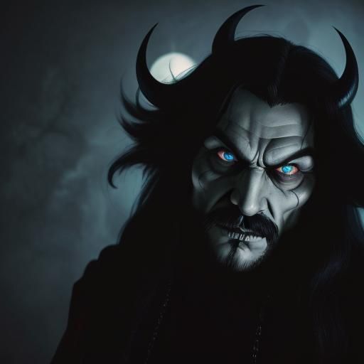 Evil Super Mario Stares Intensely: Photorealistic Portrait