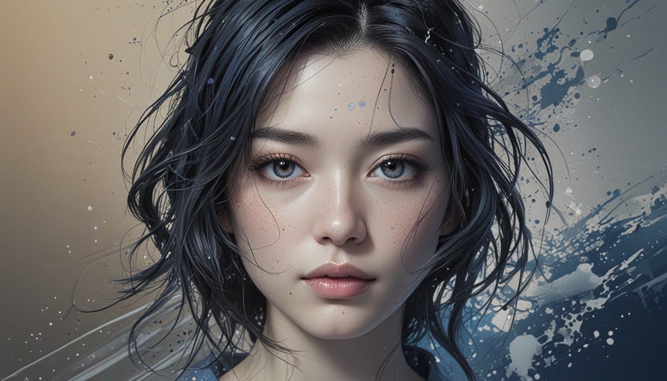 Prism Refracting Light: Vibrant Digital Art