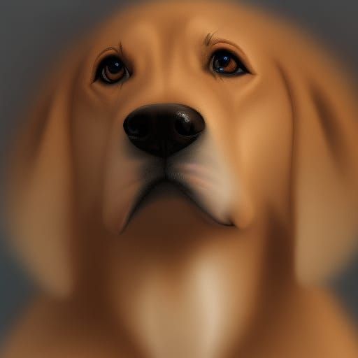 Rottweiler-Wolf Hybrid as Human in Hyperdetailed Portrait