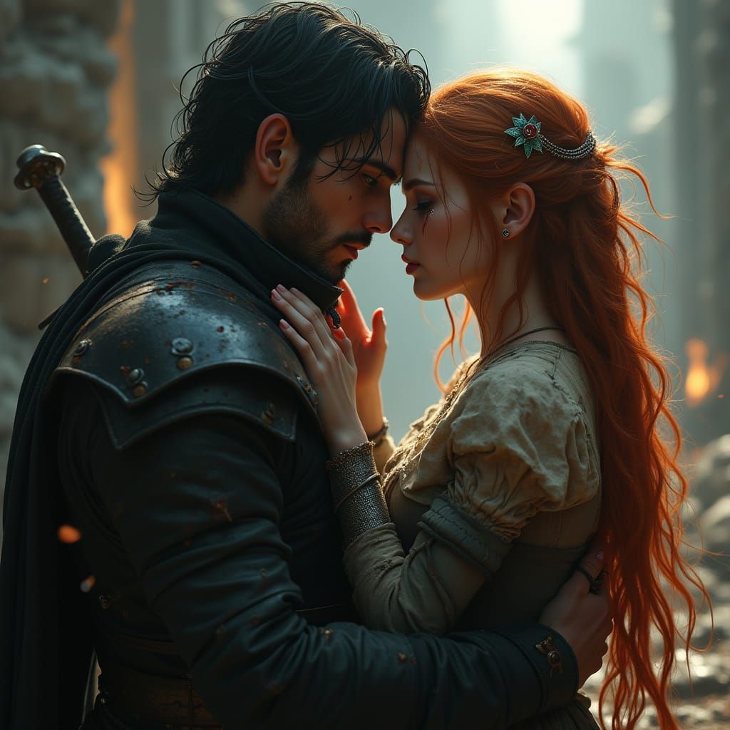 Vampire and Fae in Smoldering Ruins