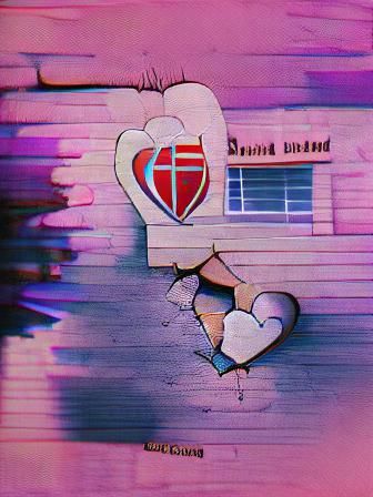 AI Generated Image of a Broken Heart