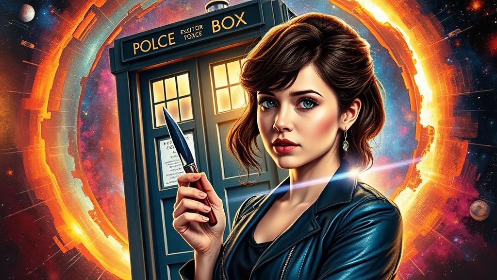 (JENNA-LOUISE COLEMAN AS CLARA OSWIN OSWALD DOCTOR WHO COMPA...