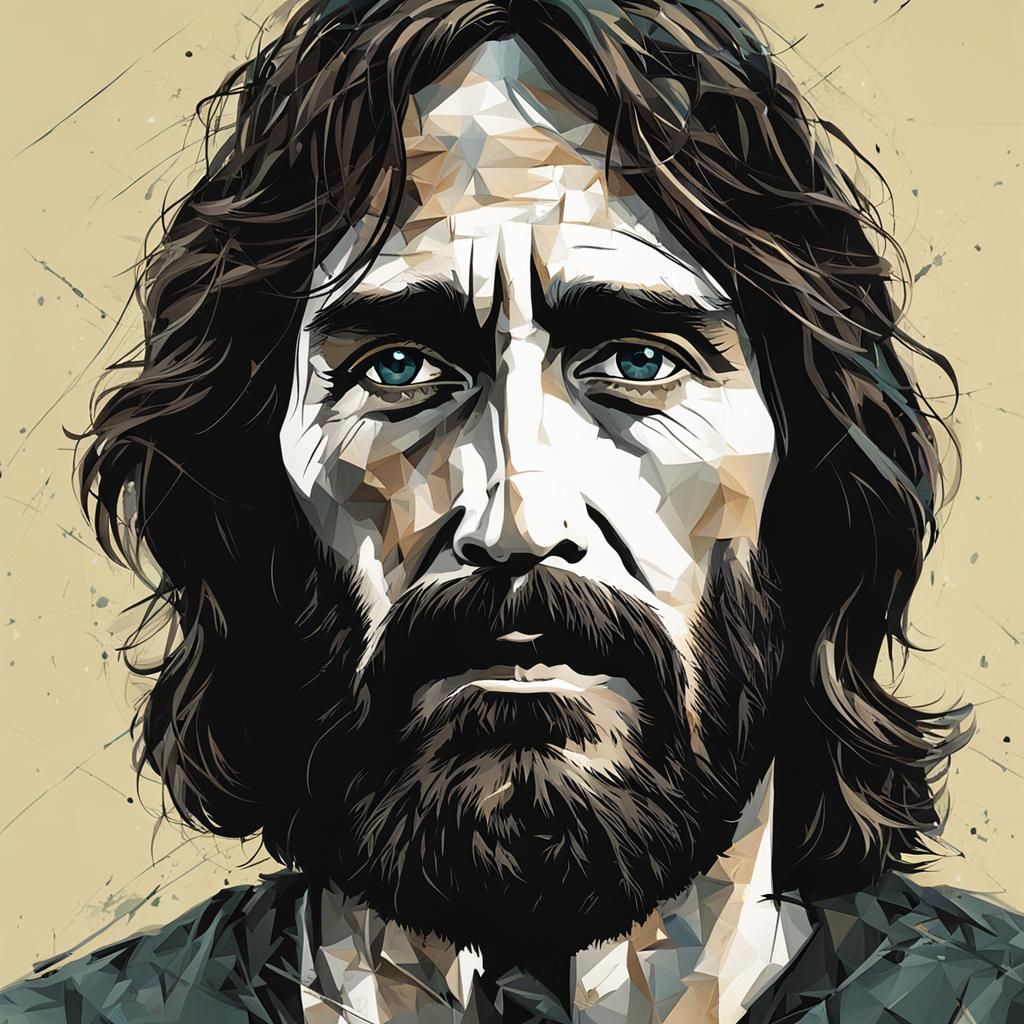 Iconic Image of Jesus Christ