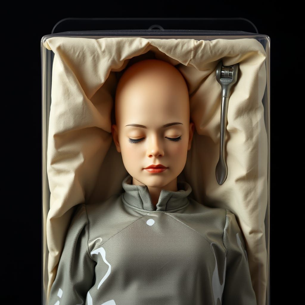 Bald Action Figure in Packaging