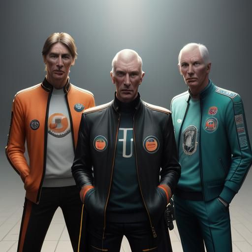 The Jam 1977: Mod Style Art in 8K Resolution