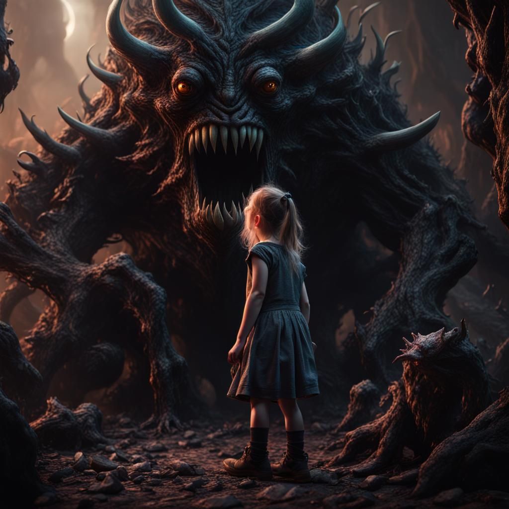 Monsters Emerging: Dark Fantasy Concept Art