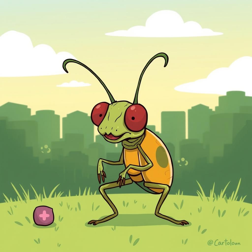 Cartoon Boll Weevil Seeks a Home