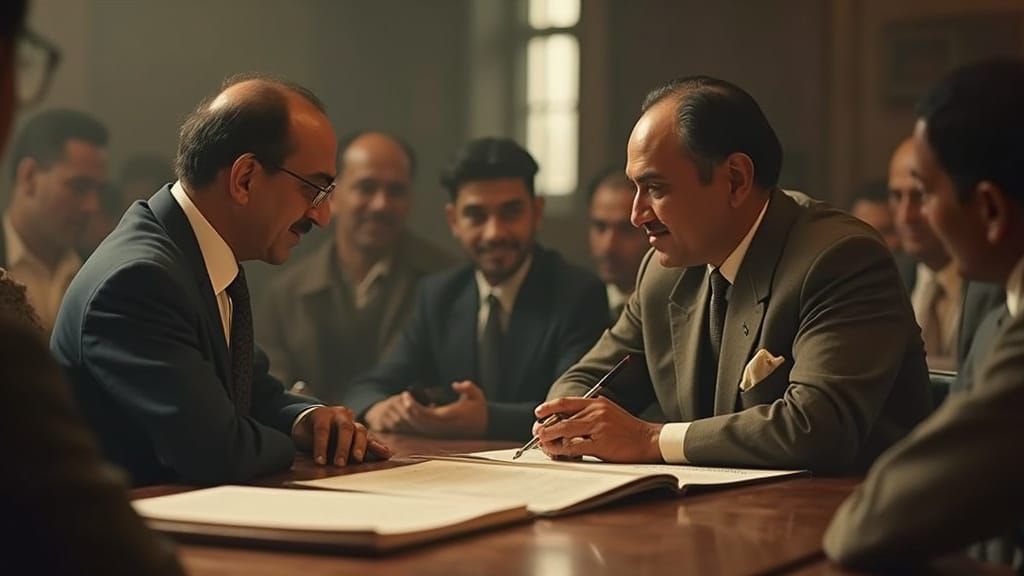 On April 8, 1950, Jawaharlal Nehru of India and Liaqat Ali Khan of Pakistan signed the Delhi Pact;

This landmark agreem...