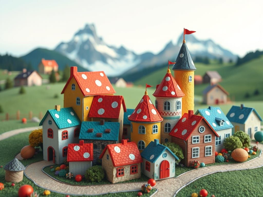 Polkadot village