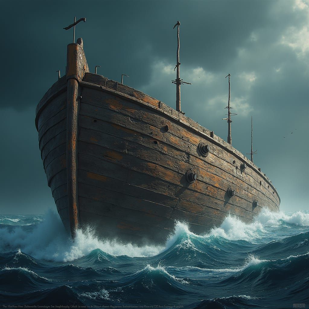 Sci-Fi Noah's Ark: A Futuristic Vessel