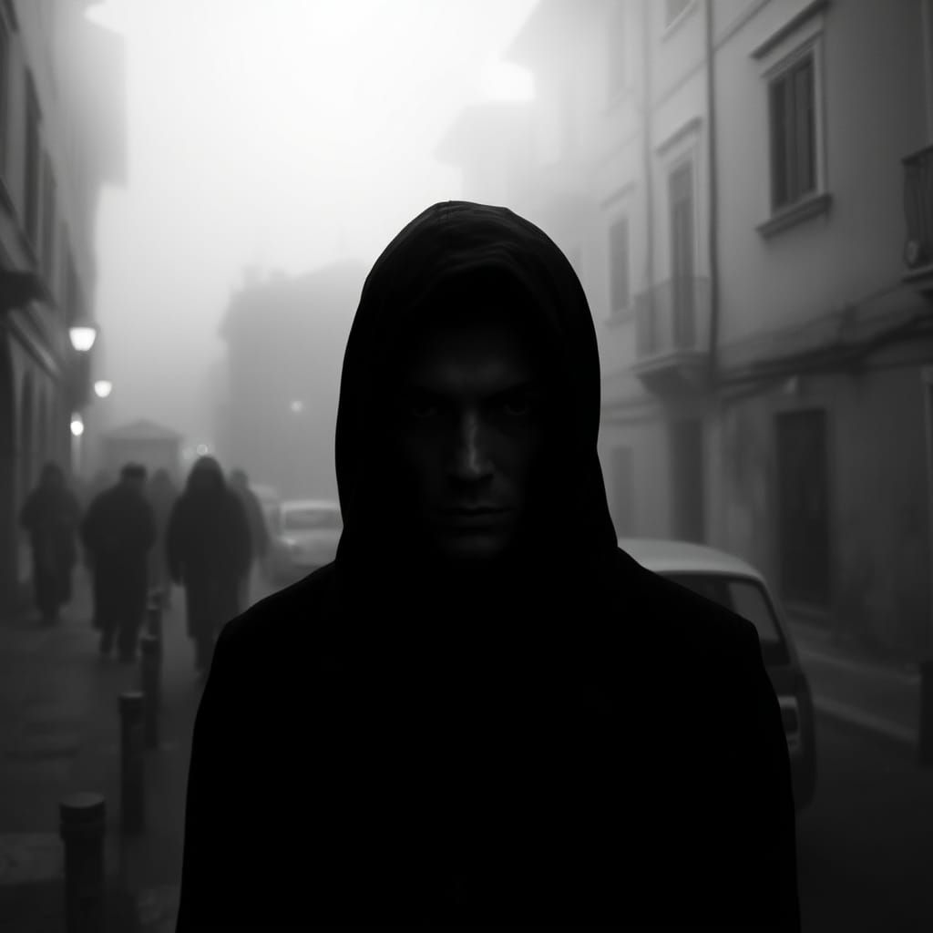 Eerie Fog Swirls Through Ancient Italian City