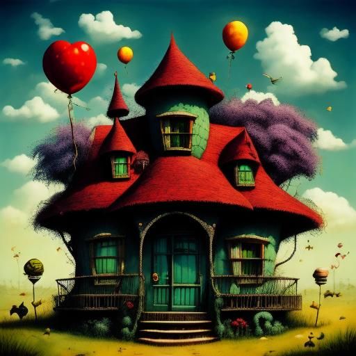 Dark Whimsy: Surreal Journey Beyond Kansas