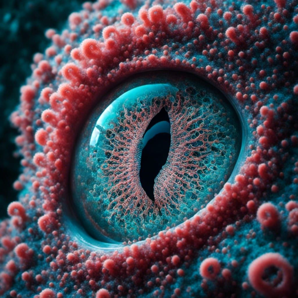 Macro Shot: Octopus Eye
