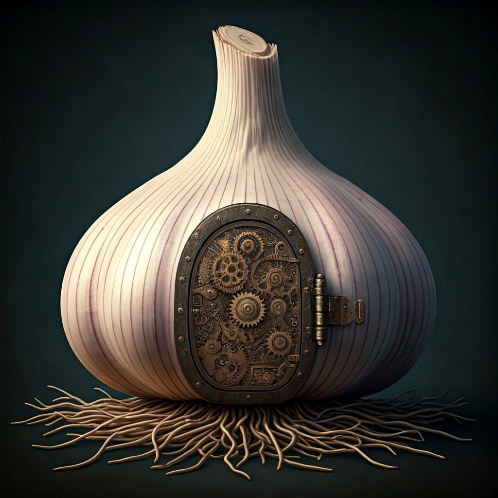 Steampunk Garlic Gate