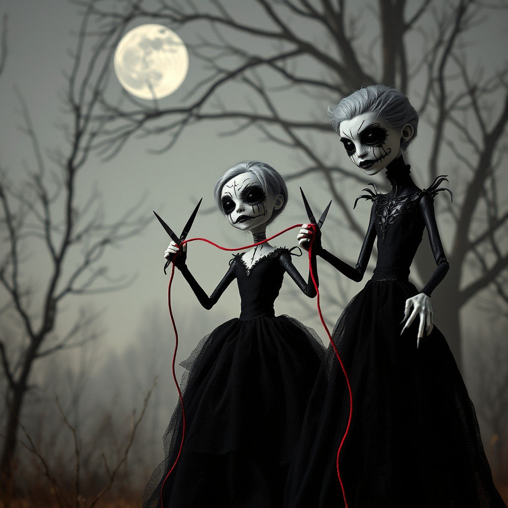 Monster Dolls Dance in Pale Moonlight
