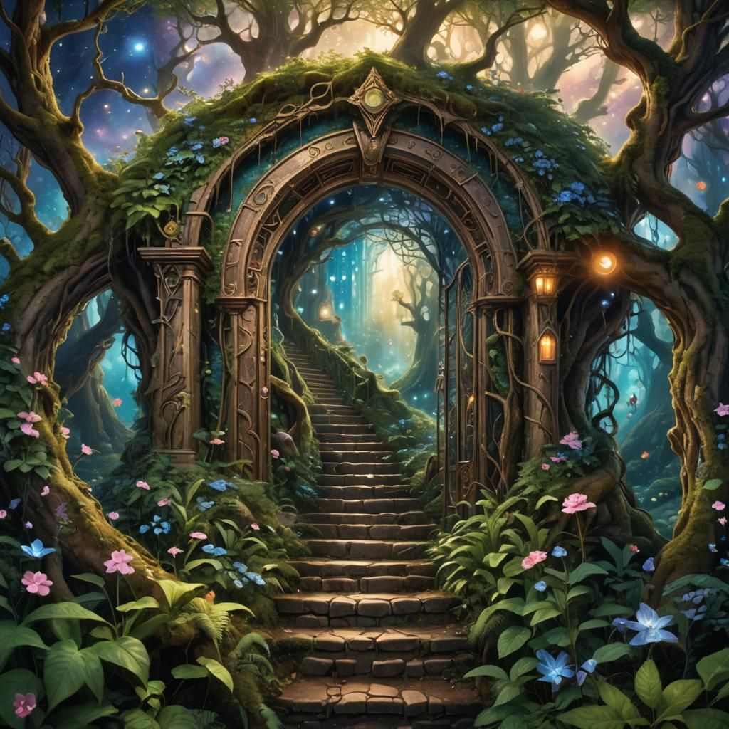 Magical Entrances to Other Dimensions in Comic Book Art