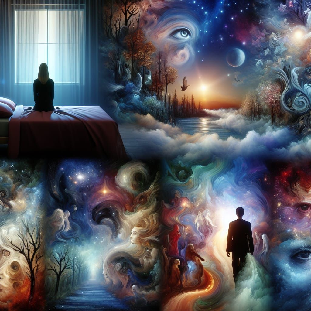 Dream Journey: A Surreal Exploration of Subconscious