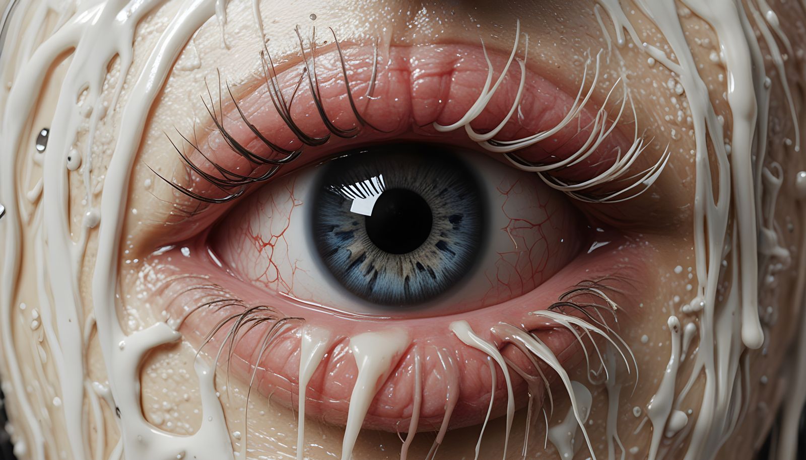 Surrealistic Anatomic Dissection on Matte Canvas