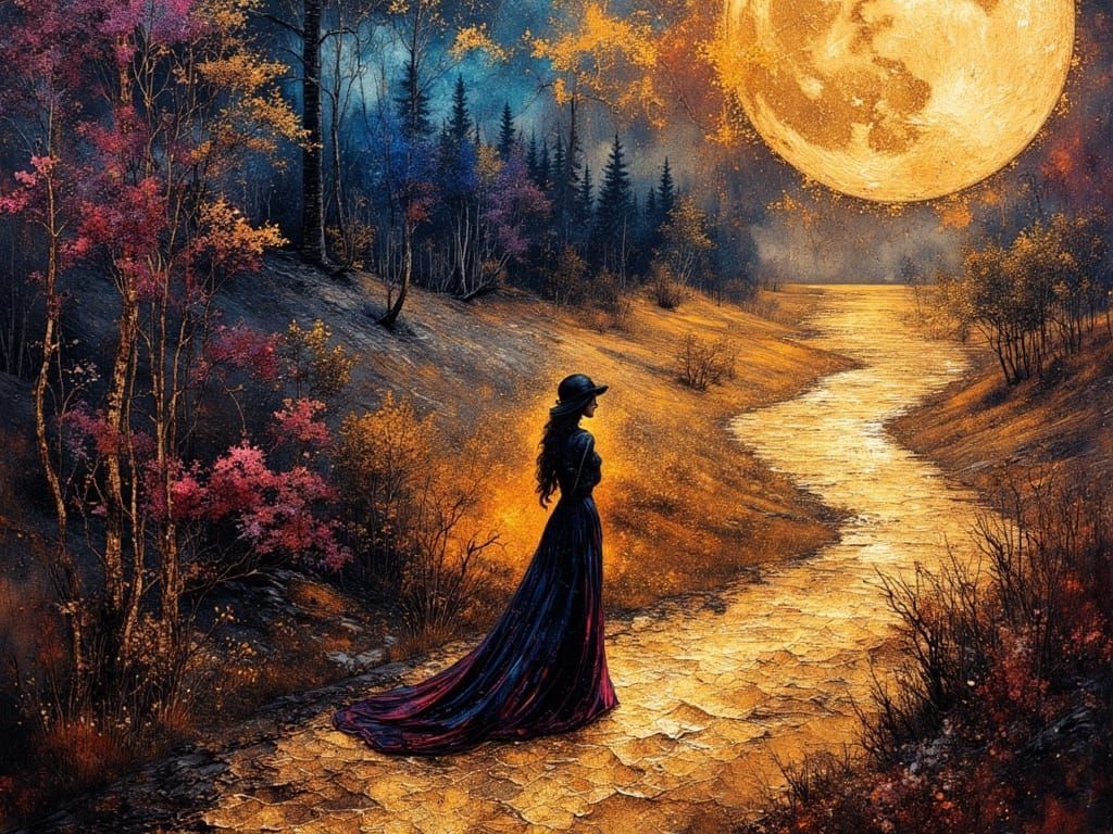 Full Moon Pathways - 5 likes