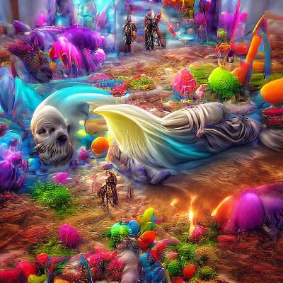 Abstract Visualization of the Afterlife