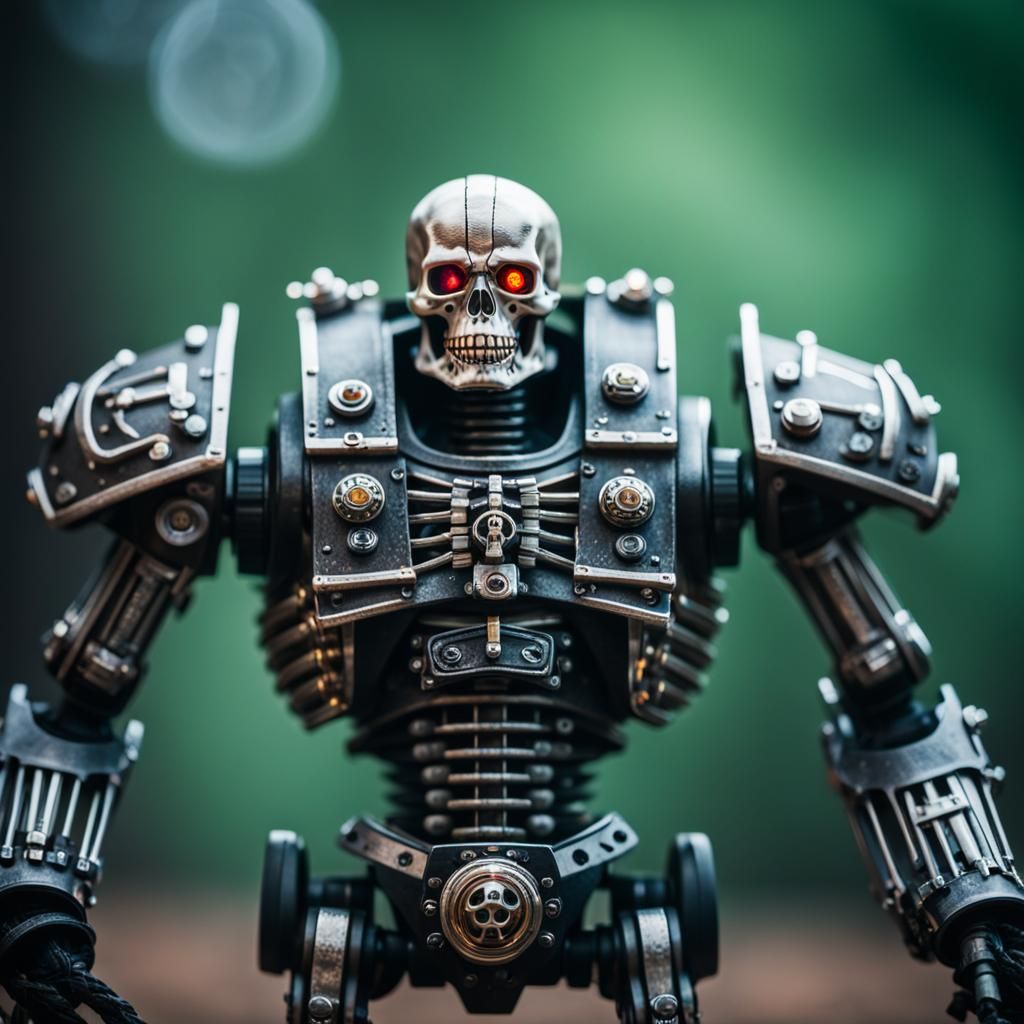 Skeletal Dreadnought: Professional Photography with Bokeh