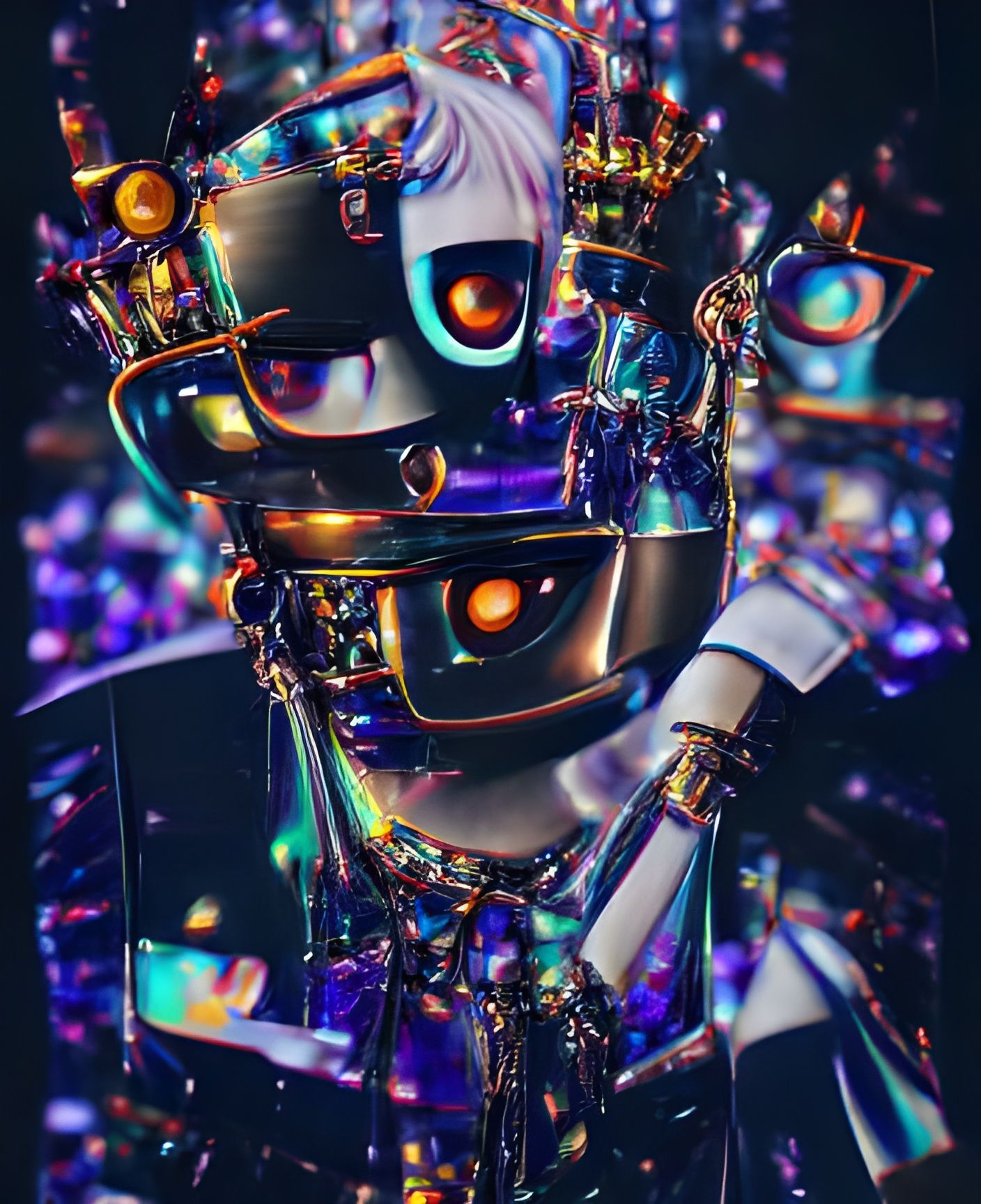 King of Artificial Intelligences: 4K Wallpaper
