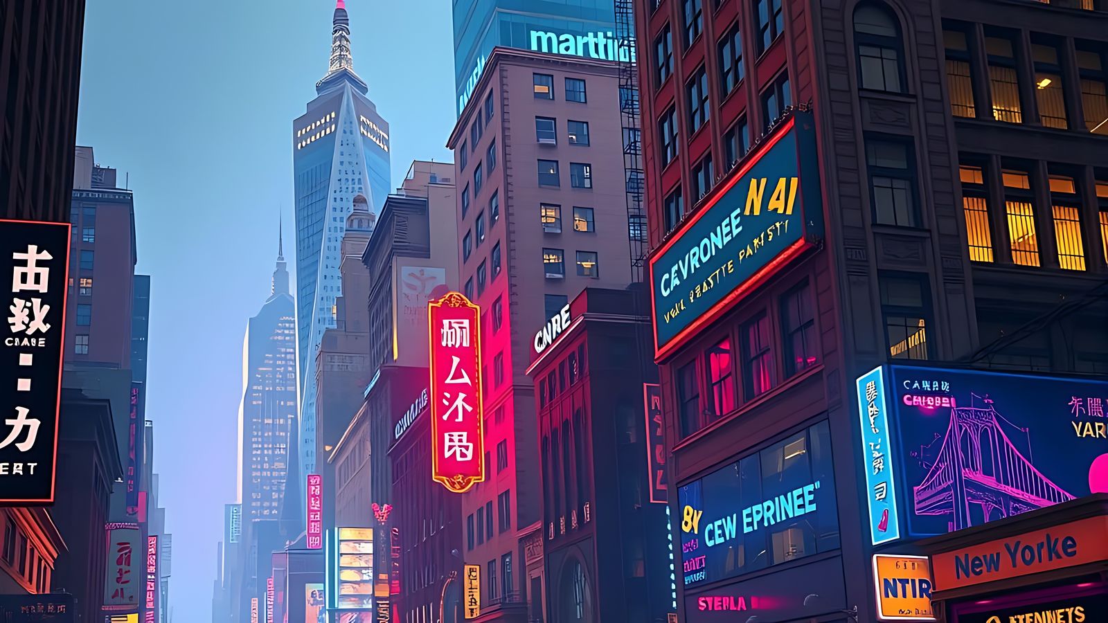 NYC from an alternate Earth