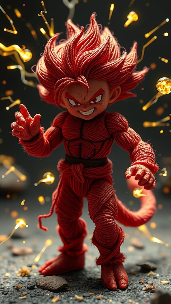 Dragon Ball Super Saiyan Gohan Unleashes Fierce Energy