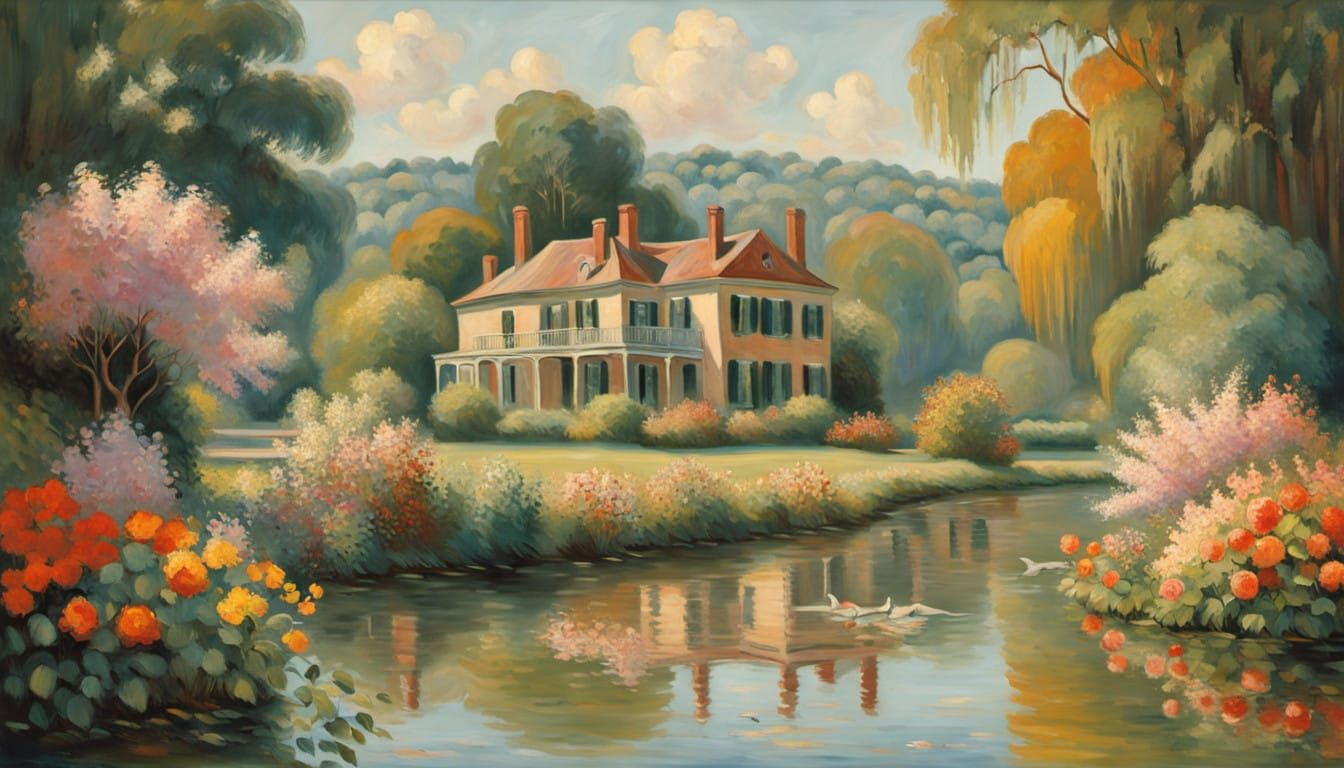 Summer Idyll in Grand Antebellum Elegance