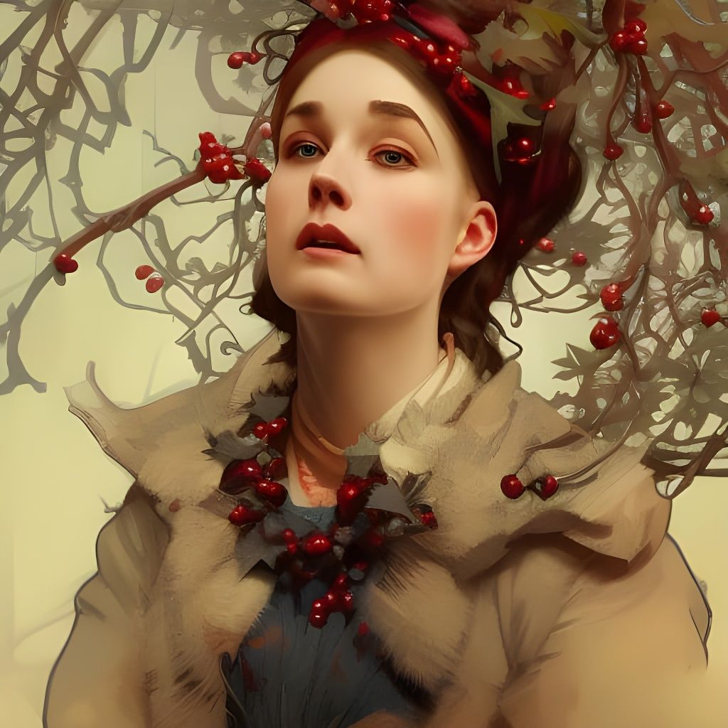 Victorian Family Christmas Morning Portrait in 8K