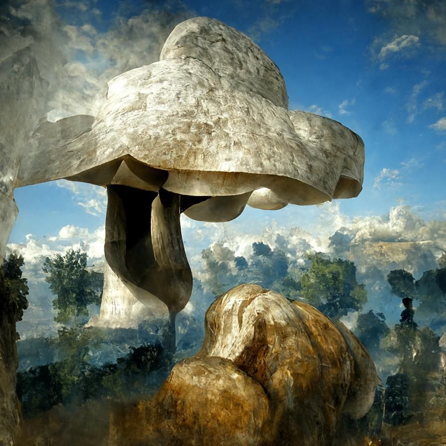 Giant Floating Mushroom 2